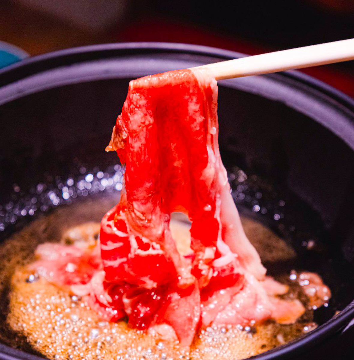 KYOTO SUKIYAKI Kiokuで提供するすき焼き